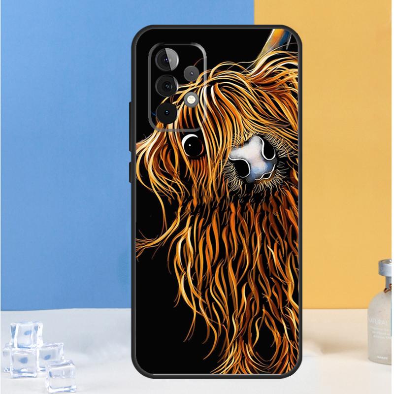 Highland Cows For Samsung Galaxy A13 A33 A53 A36 A26 A05 A06 A16 A54 A34 A14 A32 A52 A55 A35 A15 A56 Case