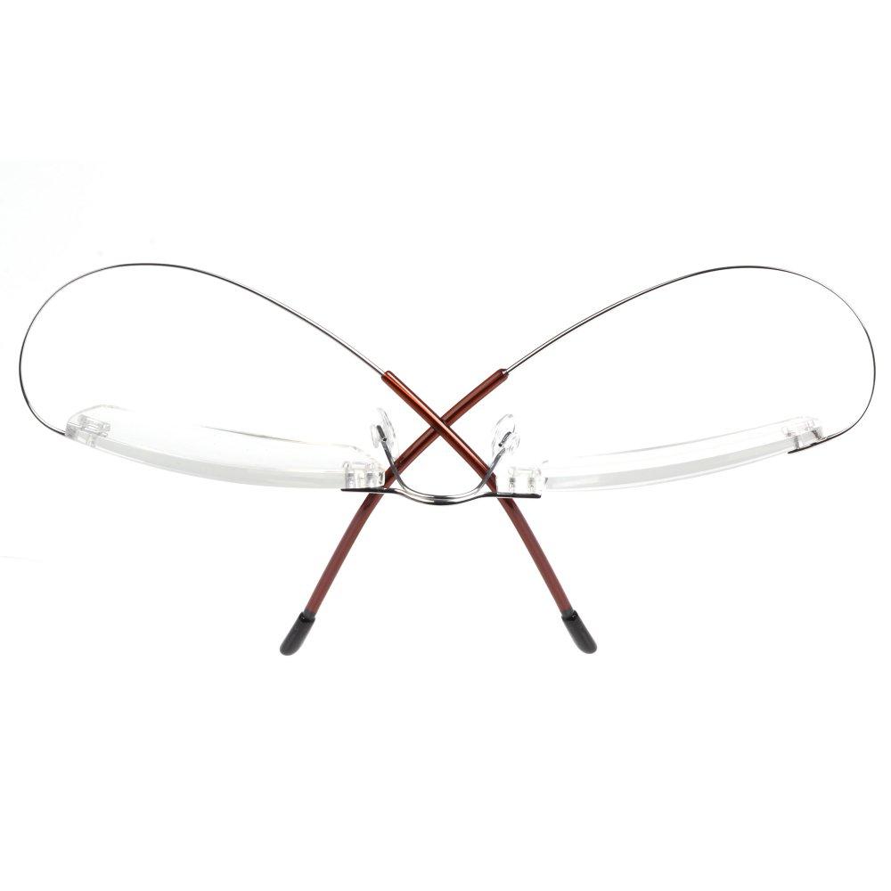 

Оправа Yellowrock Titanium для чтения Стильная частота чтения yr0028 Сверхлегкие 100% очки, очки, +1.0 +4.0 (+2.0, Серебро) серебряный