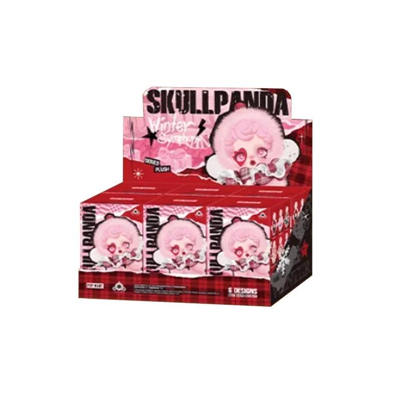 POP MART SKULLPANDA Winter Symphony Series Blind Box Mystery Box Guess Bag Toys Doll Cute Anime Figure Desktop Ornaments