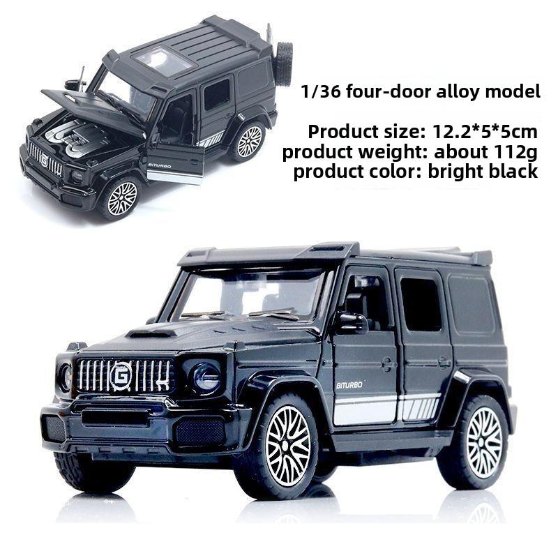 1:36 Simulation Alloy Off-road Vehicle Model Car Model Ornament Children's Toy Pull-back Car