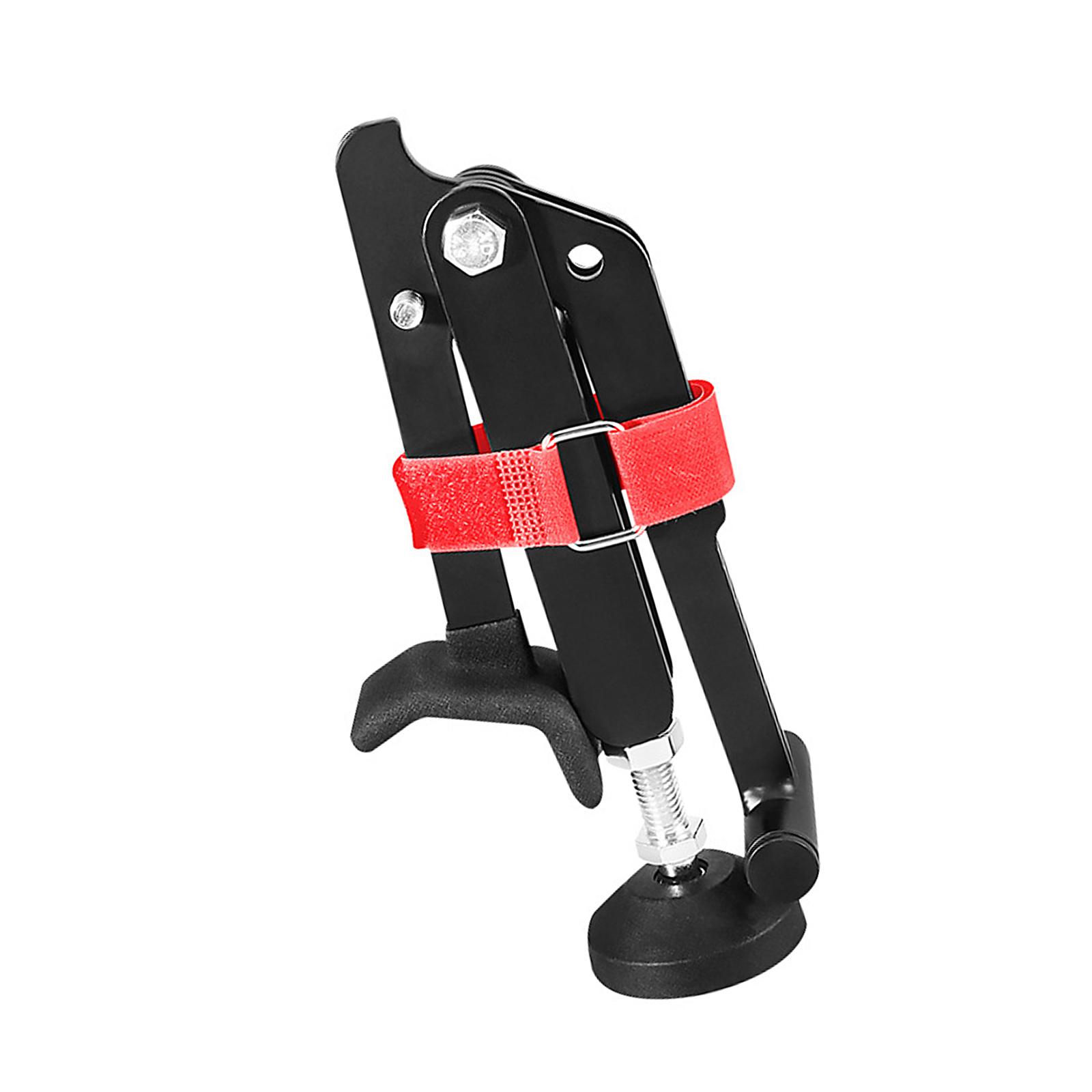 

Motorcycle Rear Wheel Stabilizer Stand Heavy Gauges Steel Construction Tool Less Setups Universal Compatibility for Repa 1
