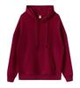 360g Terry Loop Drop-Shoulder Pocket Sweatshirt Fashionable Double-Layer Hooded Student Oversized Trendy Youth Sweatshirt