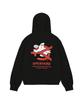 Ghost Logo Hoodie - Black
