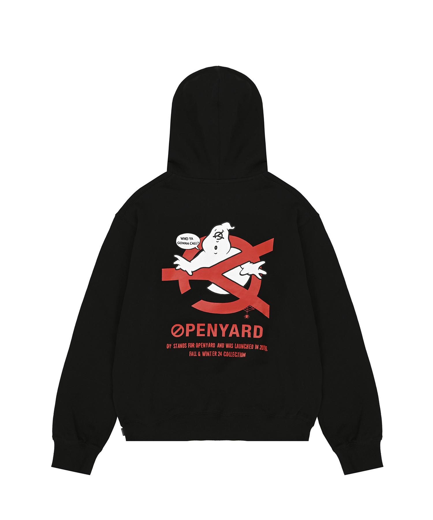 Oy Ghost Logo Hoodie - Black 0