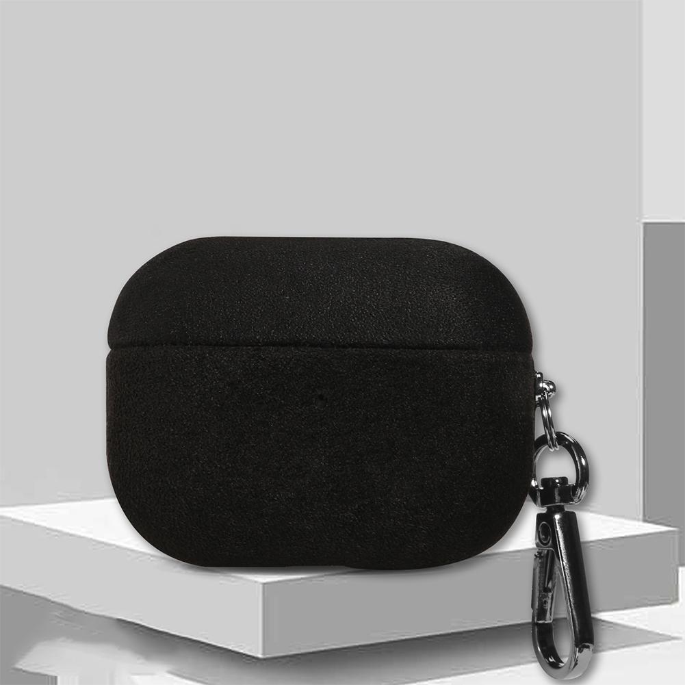 For Airpods Pro 2 Airpods Pro 3 Airpods 4 3 Case Retro Suede Leather Earphone Case Luxury Artificial Leather All Inclusive Case