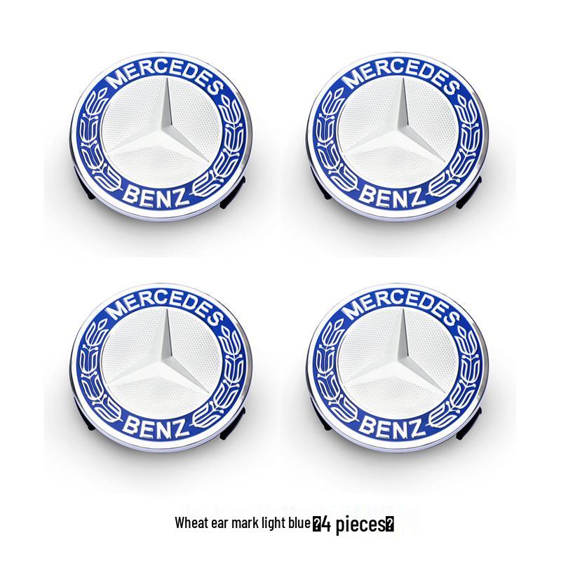 Mercedes Wheel Hub Cap Tire Logo for S, C-Class, E-Class, C200, E300L, GLS