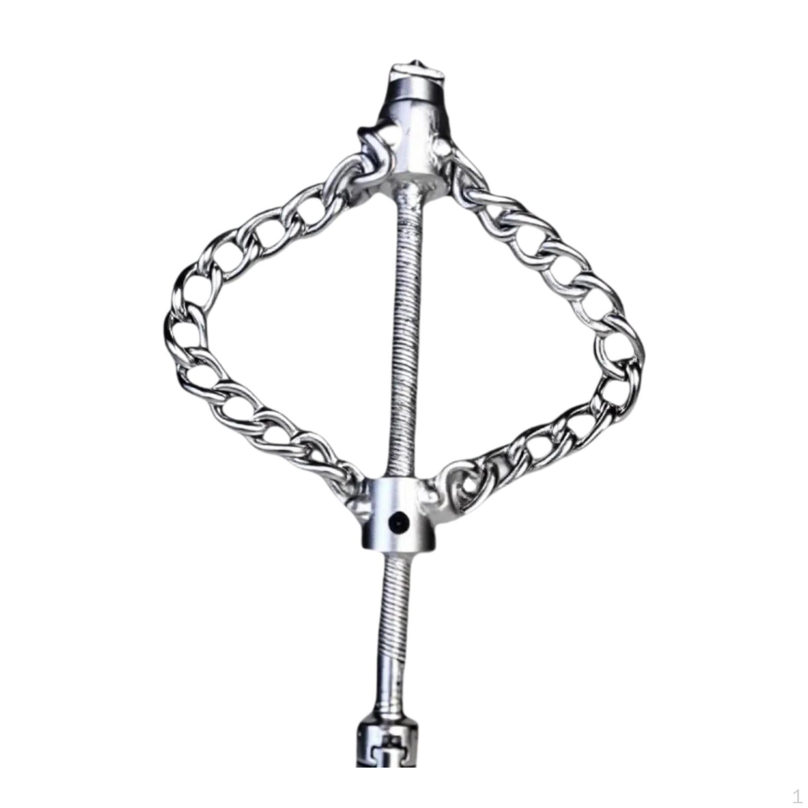 

Цепь для прочистки канализации с гибким валом для сверхпрочной стали . Подходящие раковины, 22mm