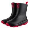 Rain Boots Fashion Rain Boots Men's Non-slip Waterproof Shoes Rain Shoes Water Boots Men's Medium Tube Adult Universal In All Seasons