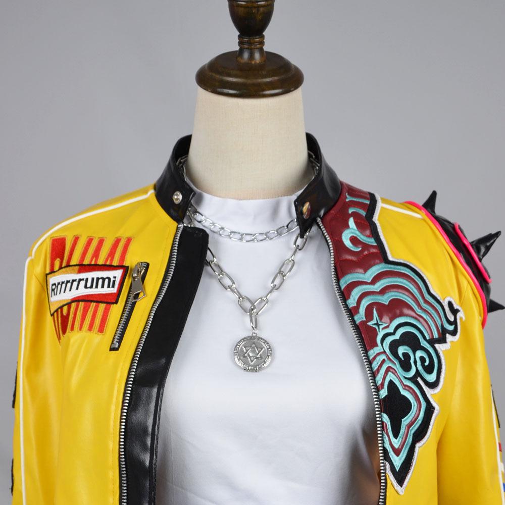 Costume Cosplay Anime Pour Filles 4-12 Ans - Veste, Short Et Perruque Pour Halloween & Scène