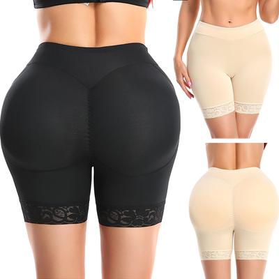 Women Butt Lifter Panties Padded Shapewear Butt Enhancer Control Underwear Thicker Pads Lace Shaper Shorts