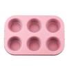 Pink Non-Stick Carbon Steel Baking Pan Set Baking Oven Cake Mold Round Square Rectangle Pizza Toast Live Bottom Kitchen Mould