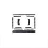 For Toyota 4Runner 2010- Air Conditioner Switch Panel Cover Carbon Fiber