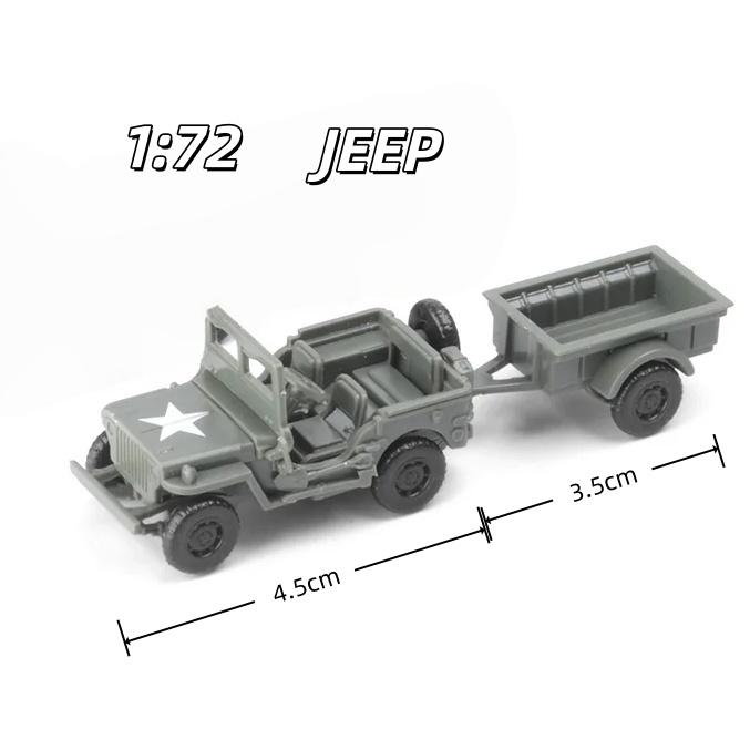4D 1/72 Military Vehicles Assembly Puzzle Model Truck Hummer Sand Table War Game Fighting Chariot Armored Car Plastic Toy