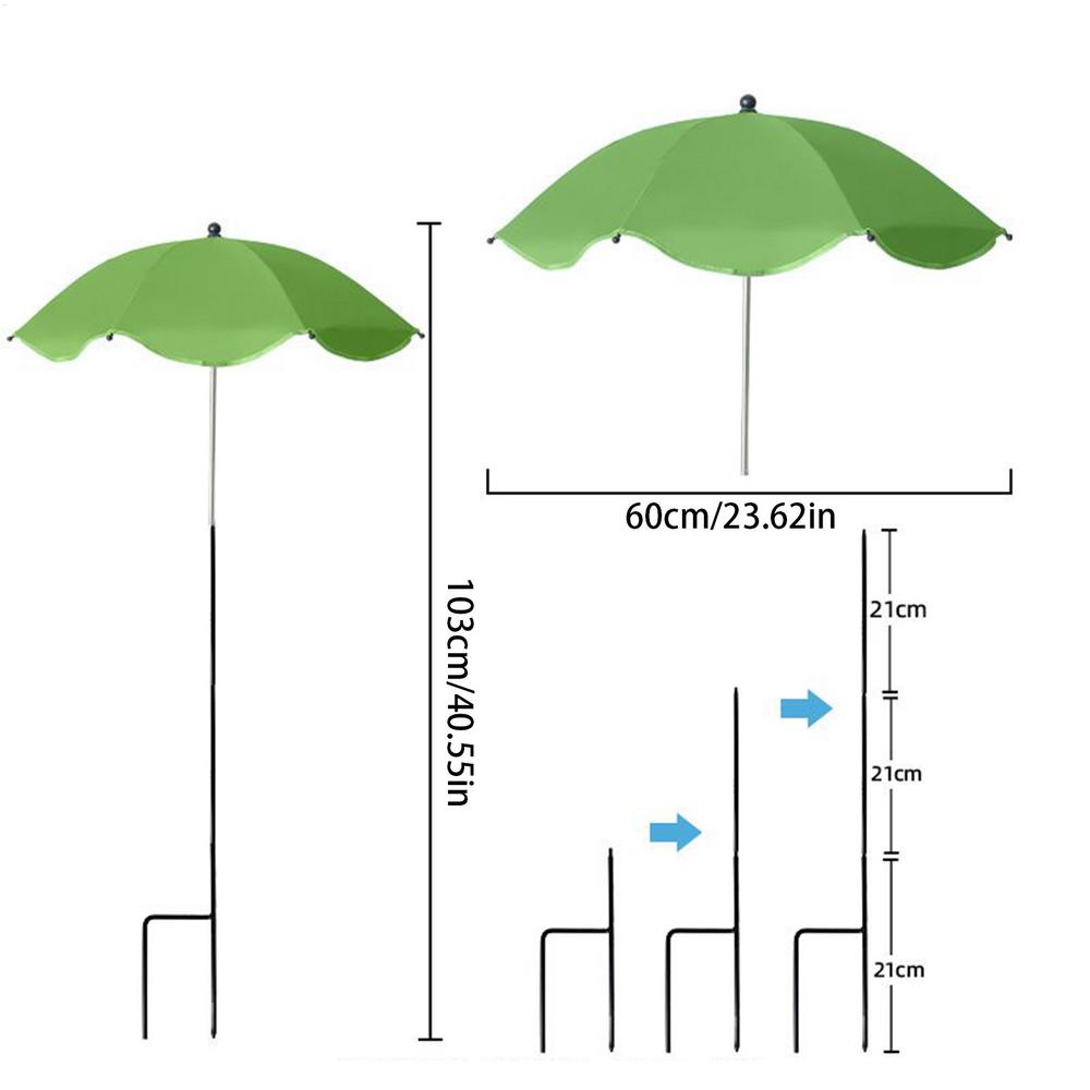 Shade Cloth for Garden Adjustable Outdoor Umbrella Gardening Supplies Patio Umbrellas Plant parasol Flowers Plants Shade Cover