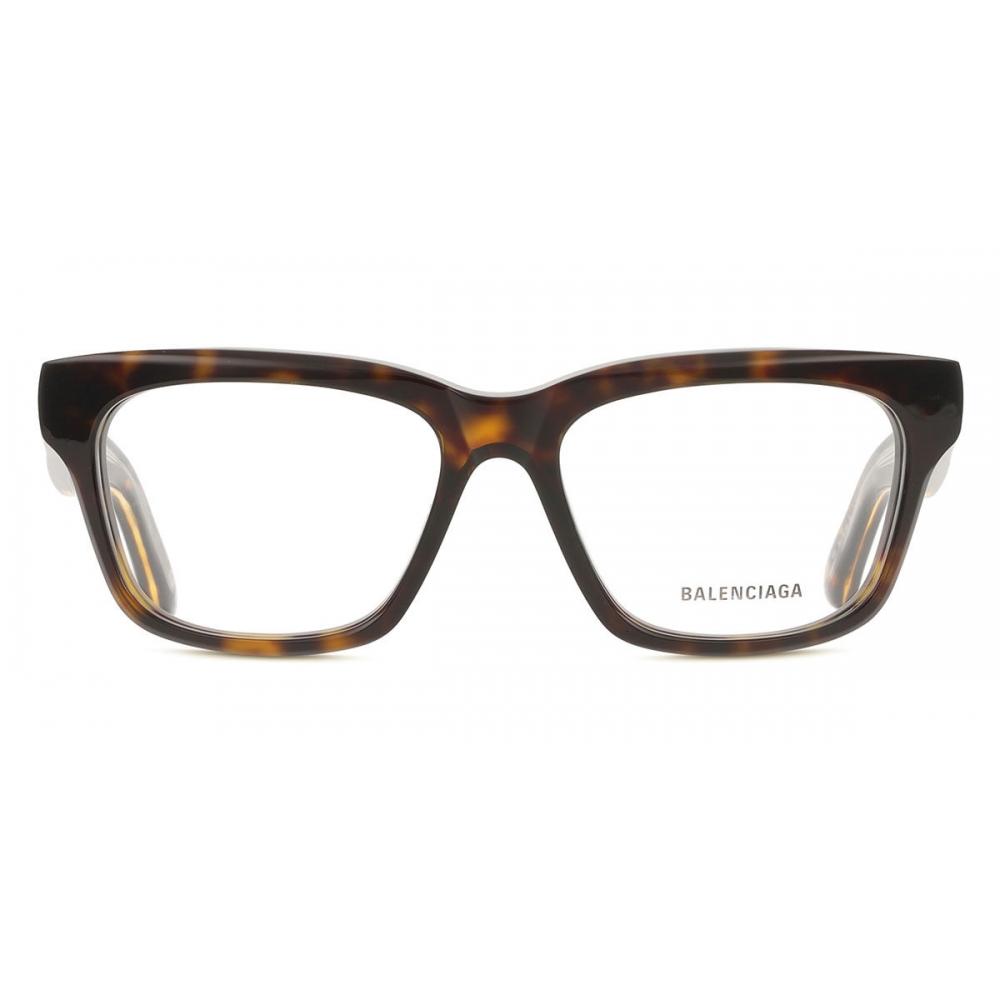 

Balenciaga Unisex Eyeglasses Bb0343o 002 Dark Tortoise/53-16-145