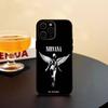 COOL BAND N-Nirvana   Phone Case Silicone Soft For IPhone 17 16 15 14 13 12 11 X XR Plus Pro Max Plus