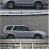 For 2004-2007 Subaru Forester Rear Roof Lip Spoiler Tail Wings ABS Material Black Carbon Car Tuning Styling Body Kit Accessories