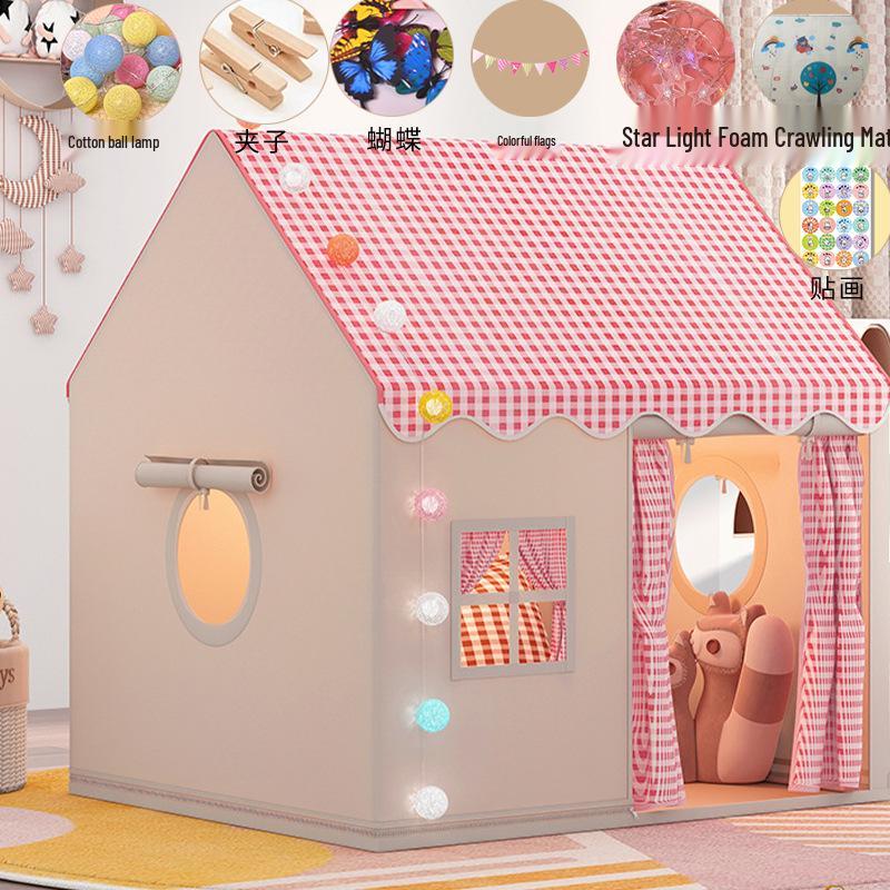 Princess Castle Indoor Play Tent: Girl's Birthday Gift & Cozy Sleeping Space