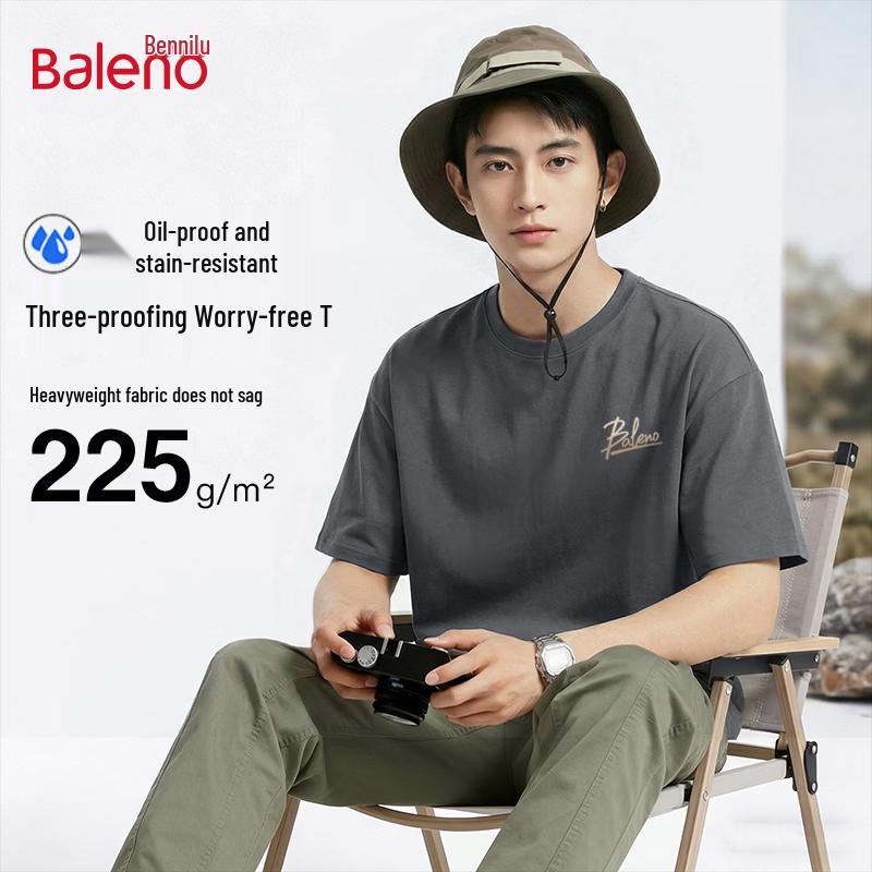 

Baleno Men s 3-Proof Casual Short Sleeve T-Shirt 2XL