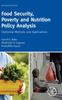 The Food Security, Poverty and Nutrition Policy Analysis : Statistical Methods and Applications Book