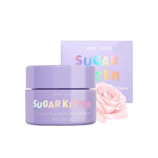 

I DEW CARE Sugar Kitten Увлажняющая маска-пленка с розовой водой 80 мл
