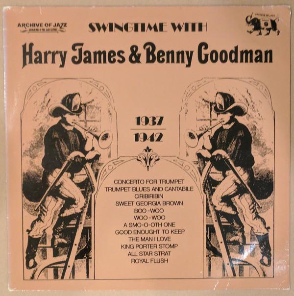 

Виниловая пластинка HARRY JAMES BENNY GOODMAN Swingtime With Harry James Benny 101611 Архив Джаза Германия Джаз Б/у