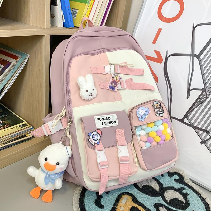 Children's Primary School Students' Cute Girls' Middle School Students' High Looking Backpacks