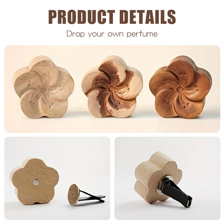 DIY perfume wooden flower fragrance aroma diffuser decorations items living room indoor house desktop car home accessories women