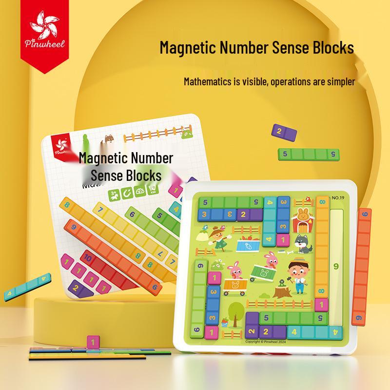 

Magnetic Number Sense Building Blocks: Early Education Math Game for Kids