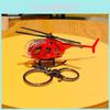 Porta-chaves Criativo de Helicóptero de Liga Acessório Fofo para Bolsa Para Homens e Mulheres