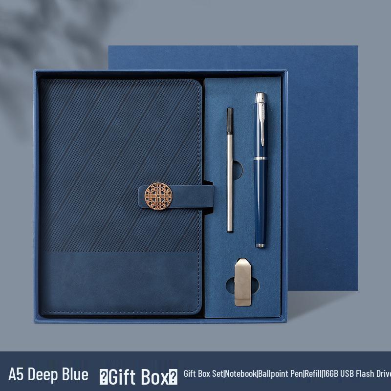 Custom Notebook & Diary Gift Set with Logo for Company Event or Student