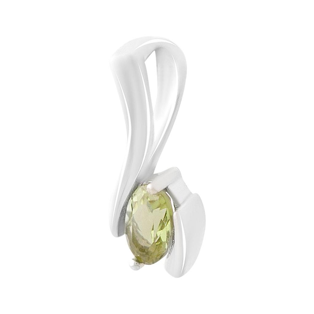 Серебряная подвеска с султанитом 0.445ct (2168874)