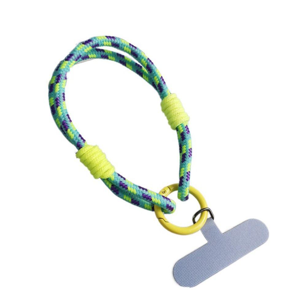Key Holder Phone Wrist Strap with Patch Phone Hanging Chain Mobile Phone Lanyard  Phone Accessories