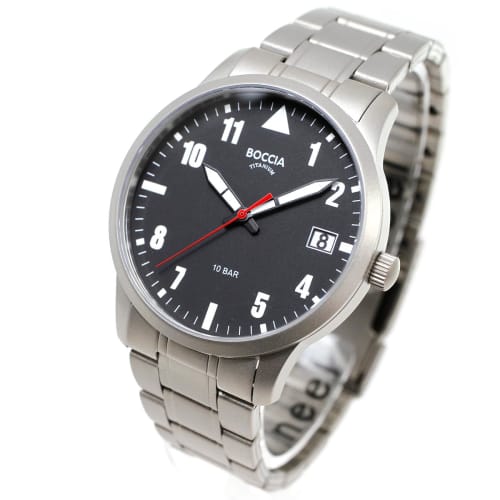 

Boccia Titanium Watch 3650-02 Men s Silver