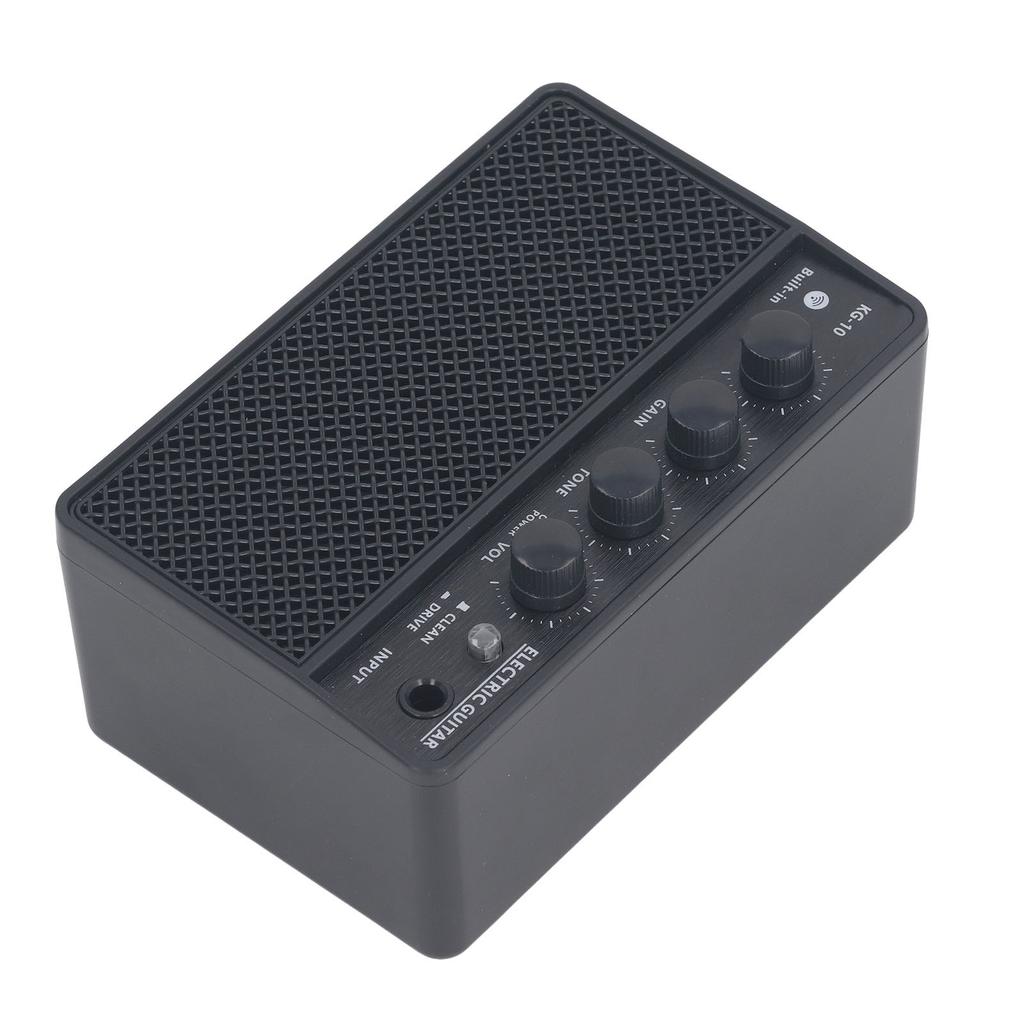 Electric Guitar Amp Kit Mini Portable Rechargeable Plastic 10W for Daily Practice