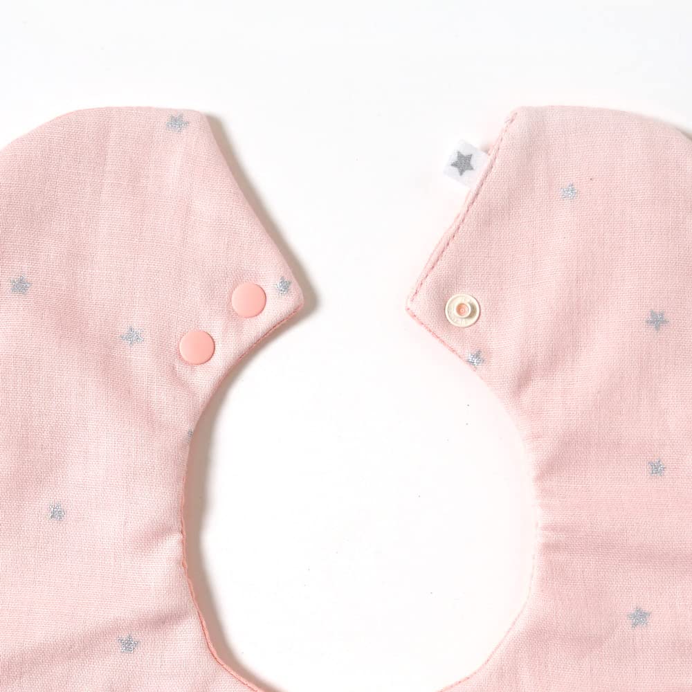 10mois Fluffy 23151002 Bib, Pink,