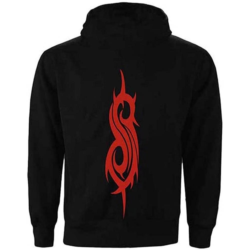 Slipknot Pulover unisex pentru adulți cu stropire de sânge