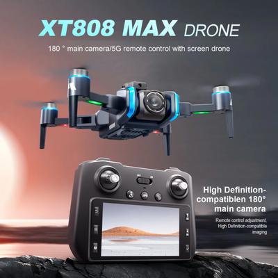 Remote Control Drone LCD Display Dual Cameras Optical Flow Hovering GPS Positioning