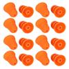 8 Pairs Ear Tips Replacement for for Se846 Se535 Se215 and Inner Hole 2.0‑3.5mm Earbud Orange