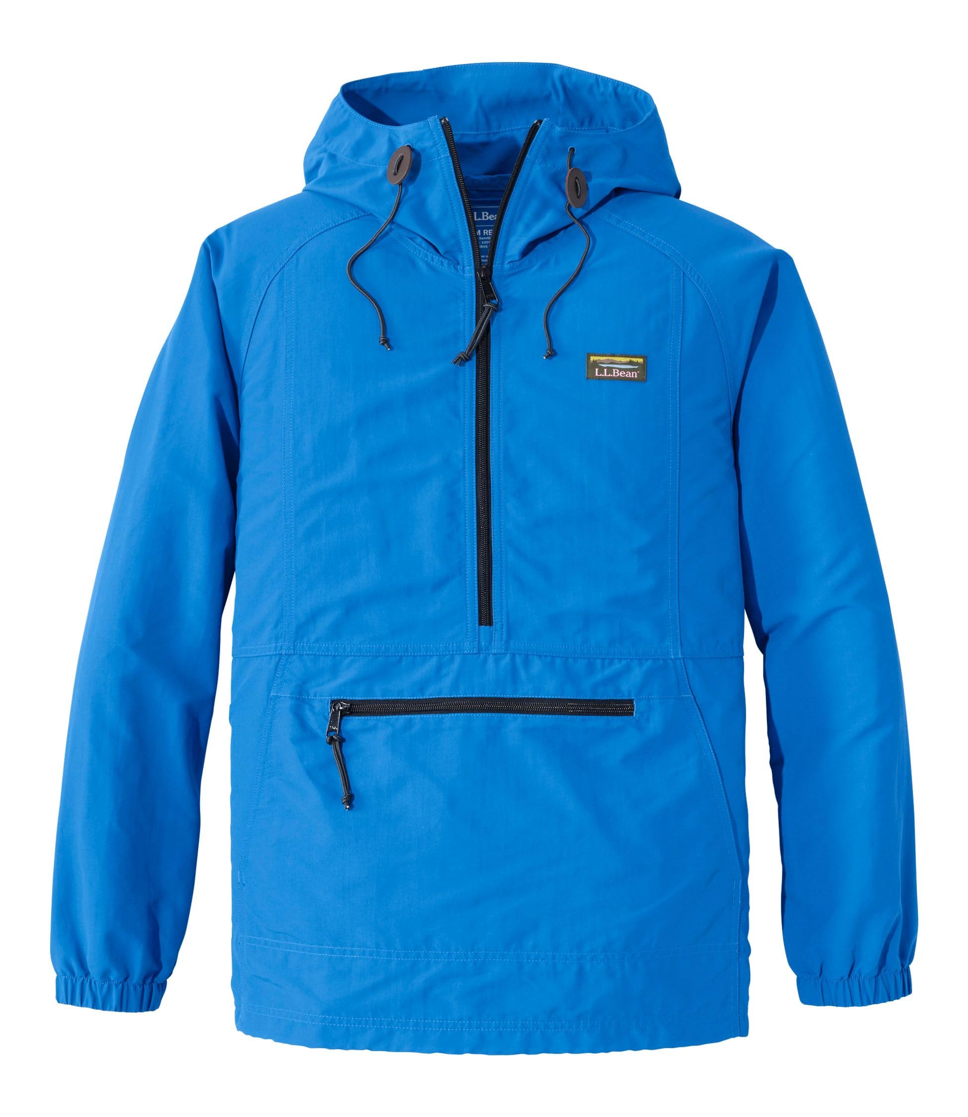 

LL Bean Mountain Classic Japan Deep Glacier 1000281664 Мужской анорак, Посадка, XL, Синий,