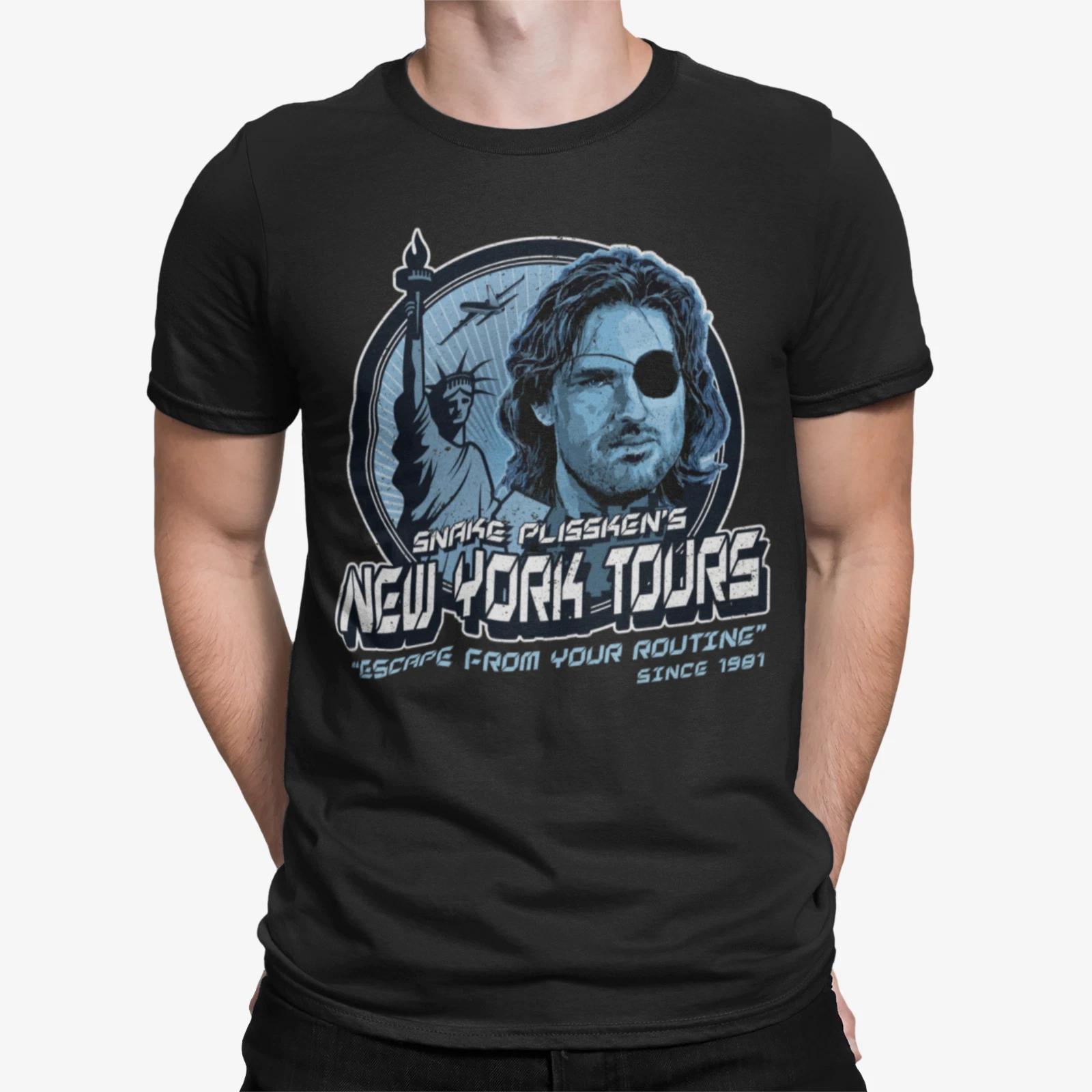 snake plissken New York film movie crime mens birthday horror t shirt M