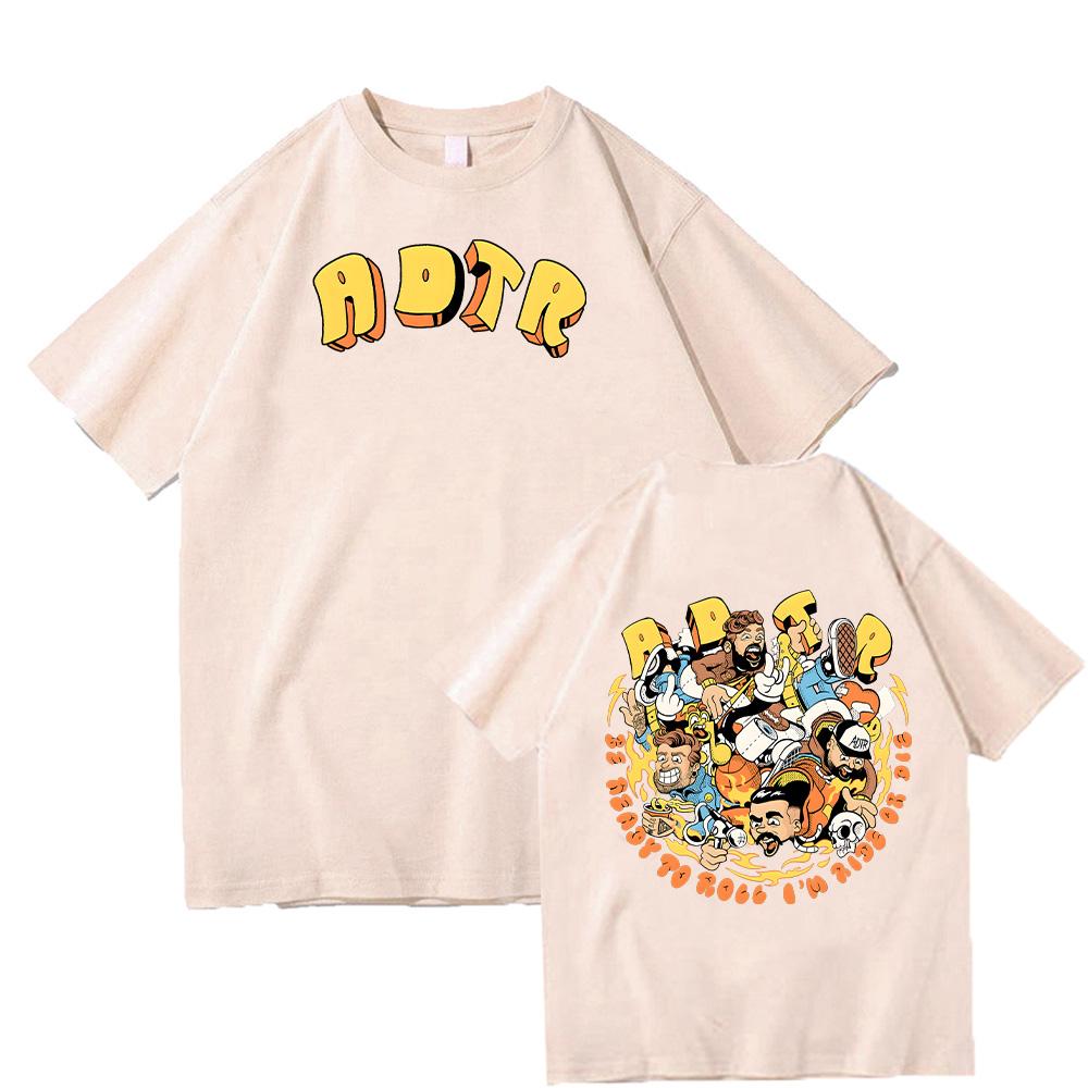 A Day To Remember All My Friends T-shirt Merchandising Band Punk Rock T-shirt Grafica Estiva Donna Uomo Cotone Manica Corta Casual Vestibilità Larga