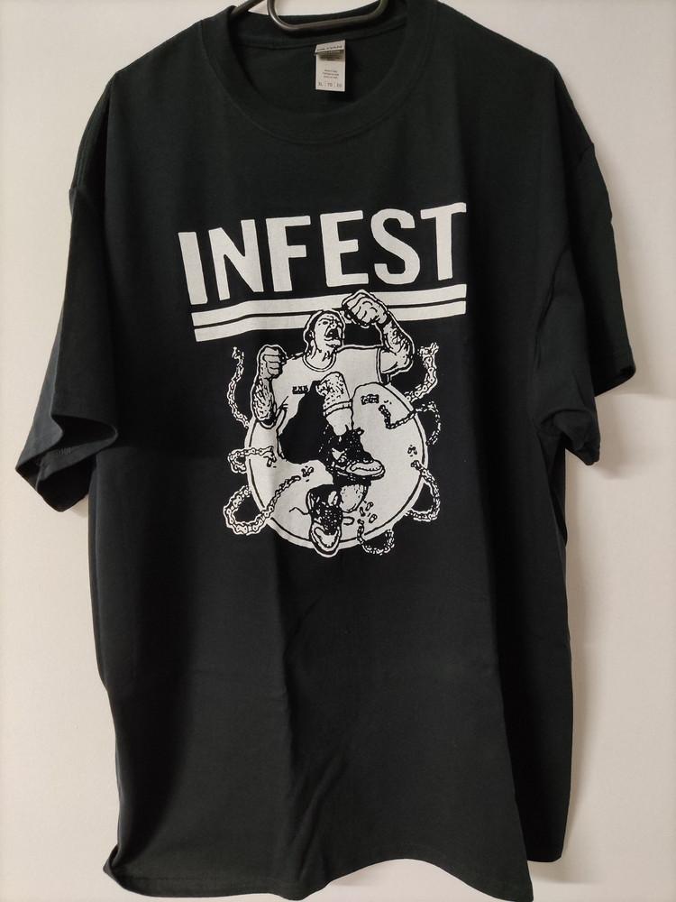 

Infest t hardcore powerviolence spazz capitalist casualties dropd Unisex Tee 4XL