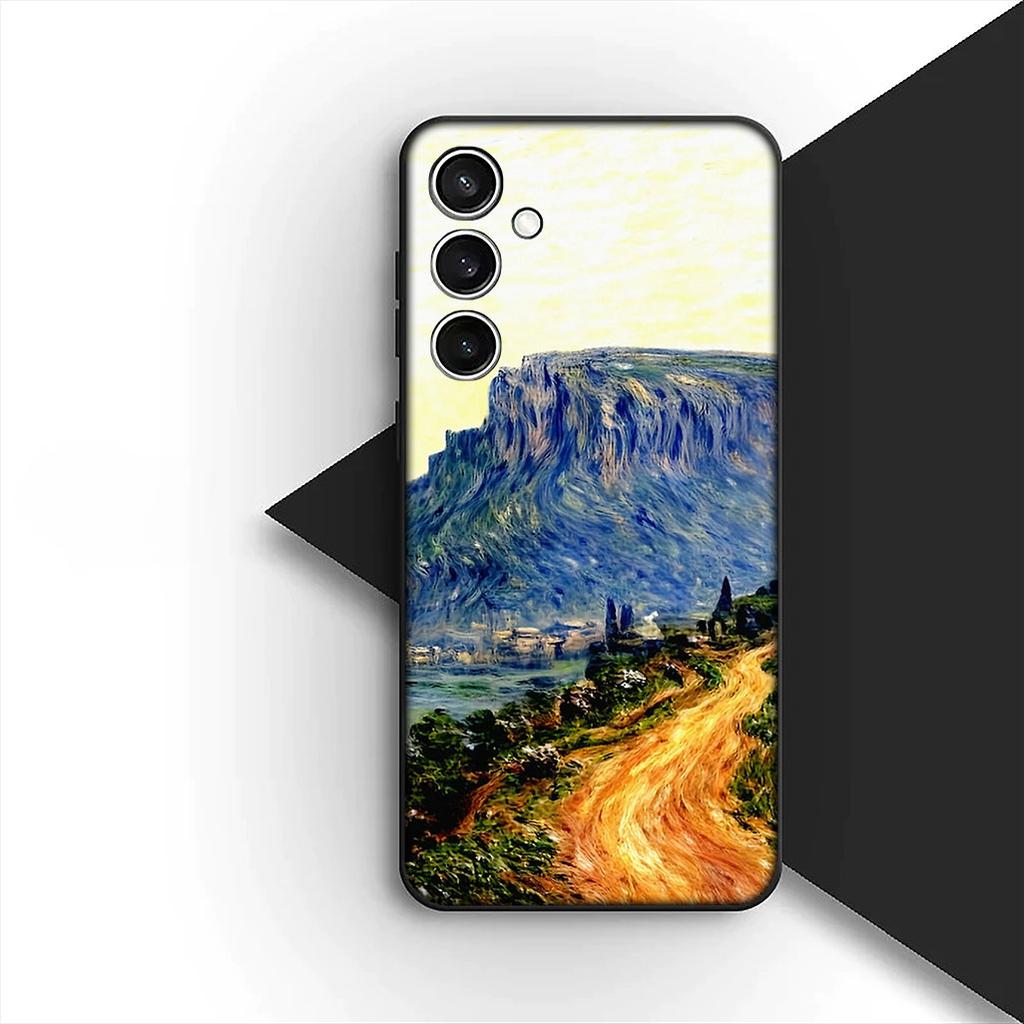 Coque de Protection pour Xiaomi Redmi 15 15C A3 A4 A5 9A 9C NFC Note 9 Pro Coque de Téléphone Claude Monet Nénuphar Chat