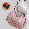 Foldable Eco-Friendly Large Shoulder Tote for Groceries - Portable and Spacious Shopping Bag