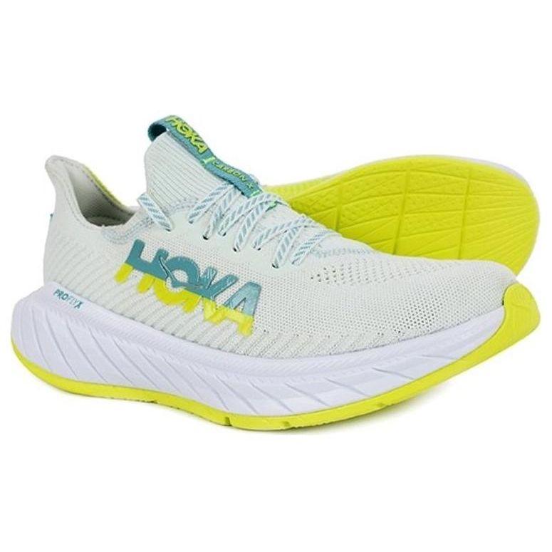 HOKA Carbon X 3 Plachta Pupalka Večerní Pánské Tenisky Bílá Vlnící-Plachta 1123192-BSEP