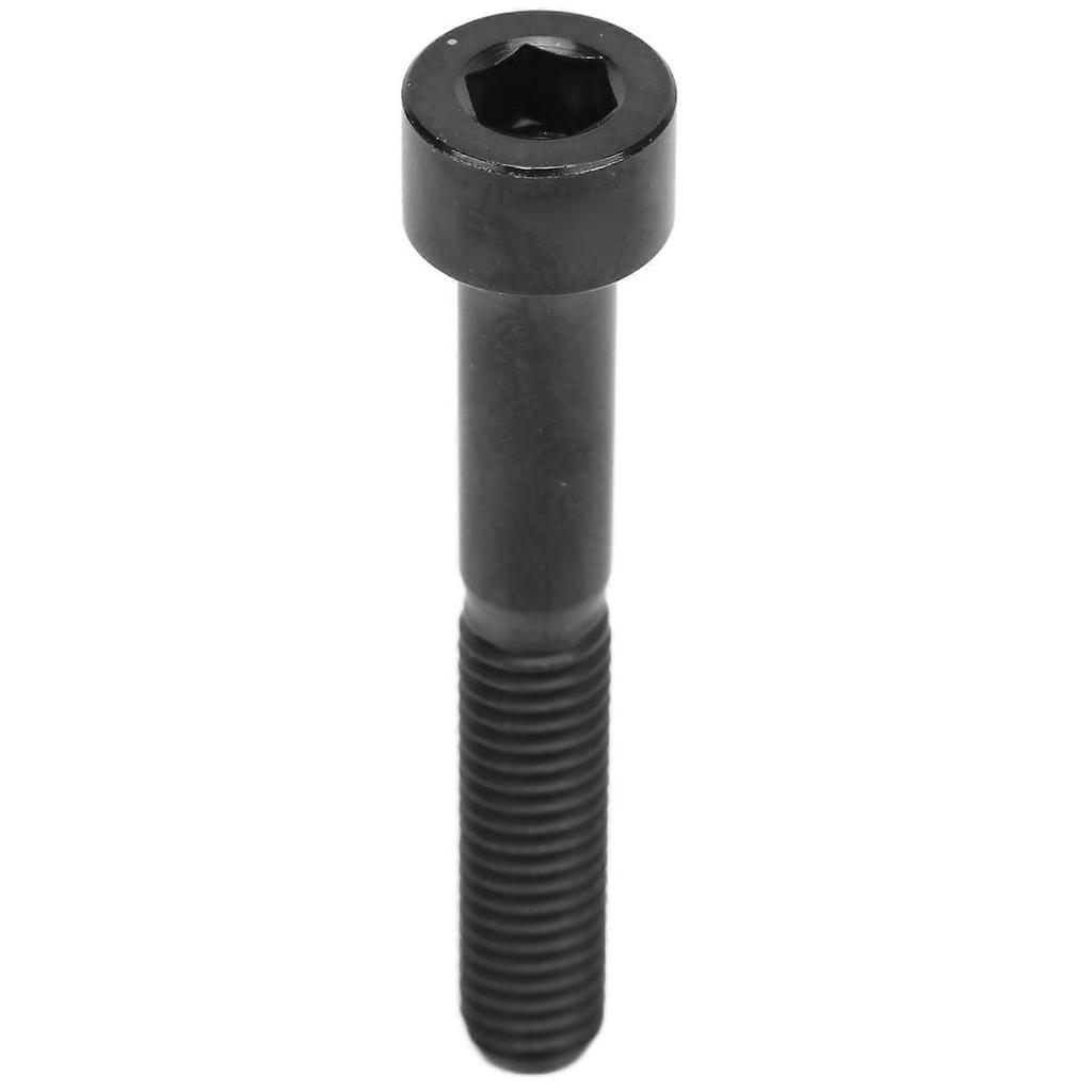 RISK Headset Stem Top Cap Fixing Bolt M6x40mm Column Head Bike Stem Bolt Screw Titanium Alloy for Bike Repair Black