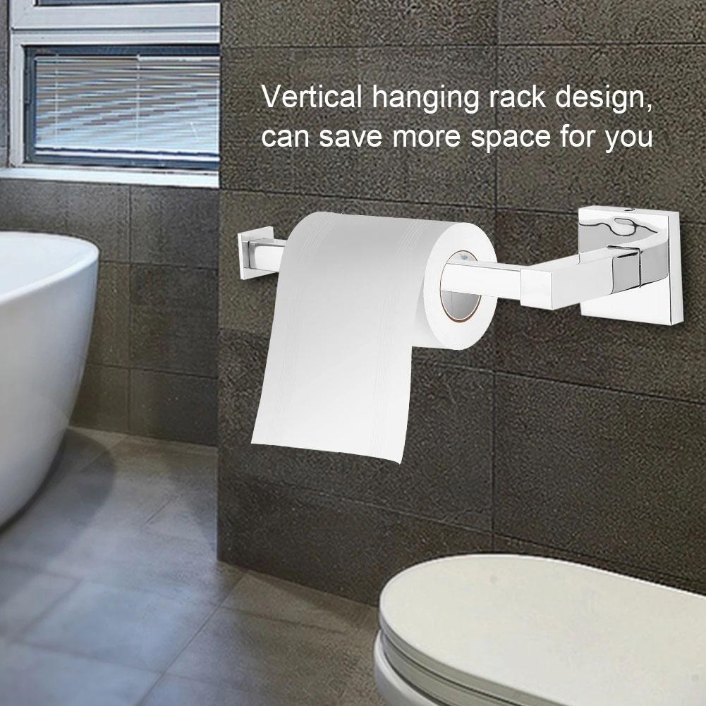 

Stainless Steel Paper Towel Holder Large Capacity Tissue Storage Rack For Toilet Bathroom China Mainland