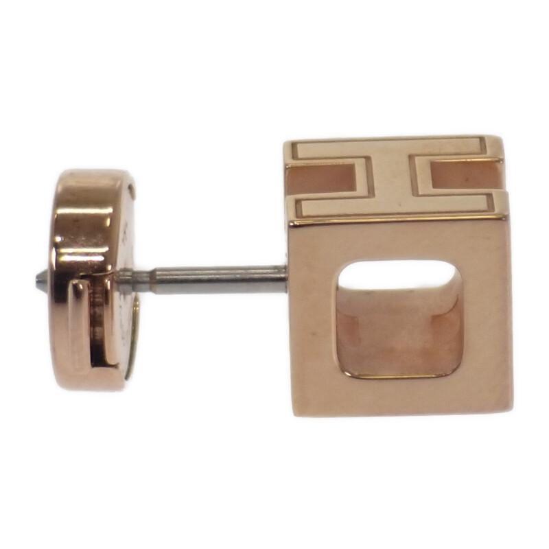HERMES   Pierce white/Pink gold metal Women