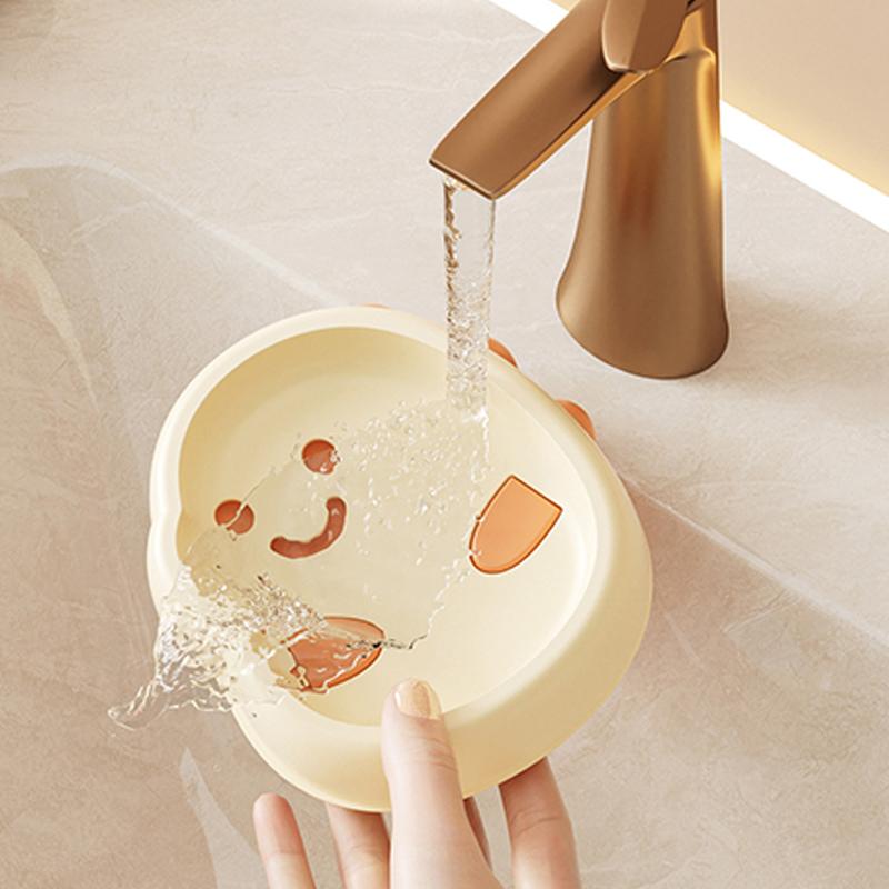 Creative double-layer portable travel soap box with lid - bathroom countertop drainage soap tray, dustproof and moisture-proof